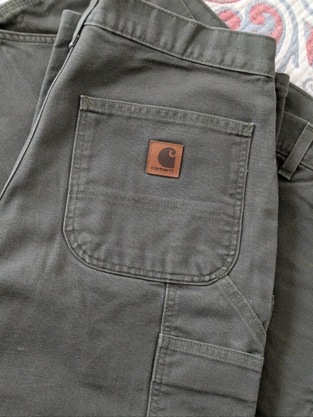 Classic Carhartt Duck Dungarees Lot of 3 Pants 31x32 B11 - Picture 5 of 10